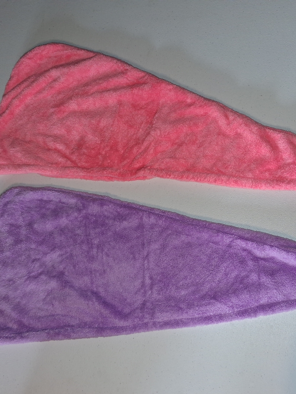 Microfiber Hair Drying Towels Twist- Pink and Purple